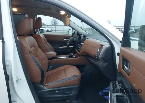 2024 Nissan Pathfinder Platinum из США, поврежденный, VIN 5N1DR3DK8RC230137